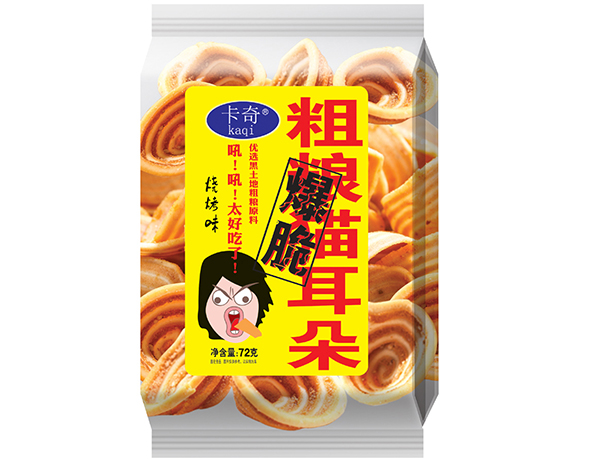 72g coarse food cat ears-Barbecue flavor